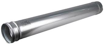 System 1 Single wall flue length 970mm - diameter 100mm / 4"